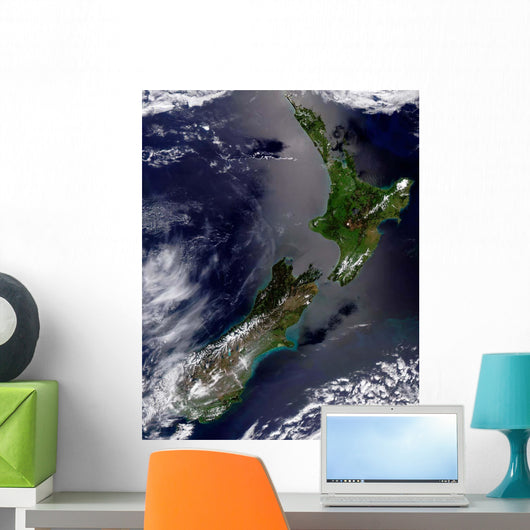 Satellite New Zealand Wall Decal Design 2