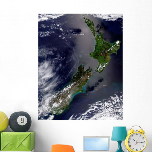 Satellite New Zealand Wall Decal Design 2