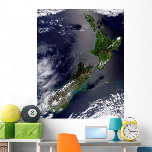 Satellite New Zealand Wall Decal Design 2
