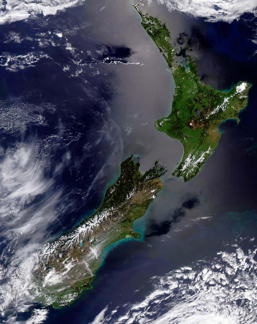 Satellite New Zealand Wall Decal Design 2
