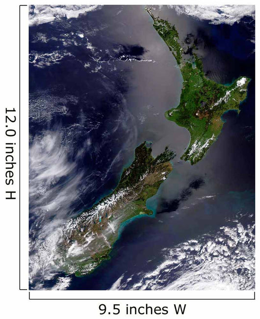 Satellite New Zealand Wall Decal Design 2