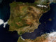 Satellite Spain and Portugal Wall Decal Design 1