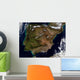 Satellite Spain and Portugal Wall Decal Design 2
