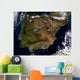 Satellite Spain and Portugal Wall Decal Design 2