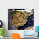Satellite Spain and Portugal Wall Decal Design 3