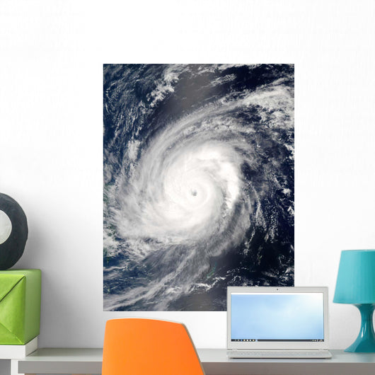 Typhoon Sudal South Japan Wall Decal Design 1