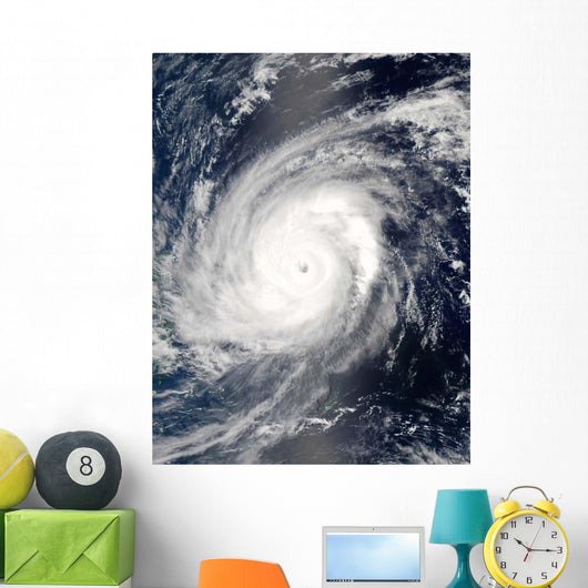 Typhoon Sudal South Japan Wall Decal Design 1