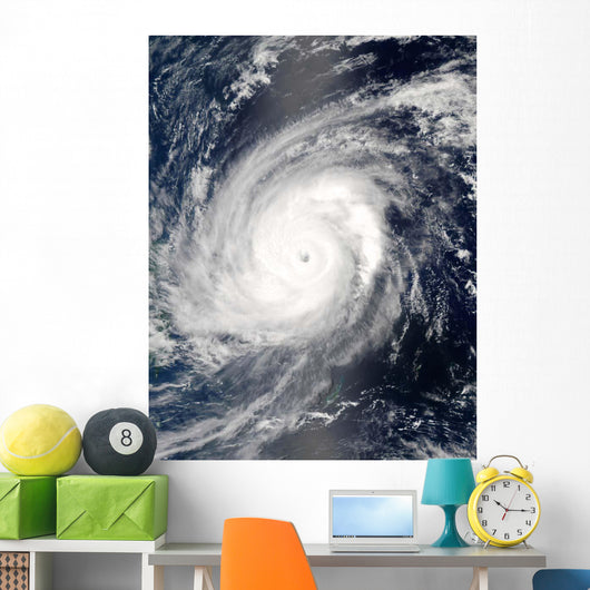 Typhoon Sudal South Japan Wall Decal Design 1