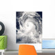 Typhoon Tingting over Northern Wall Decal