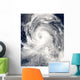 Typhoon Tingting over Northern Wall Decal