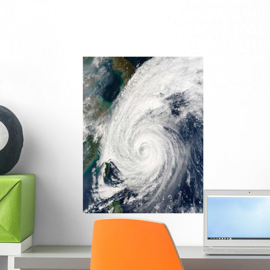Typhoon Tokage South Japan Wall Decal
