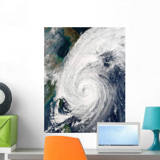 Typhoon Tokage South Japan Wall Decal