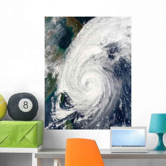 Typhoon Tokage South Japan Wall Decal