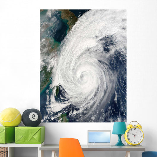Typhoon Tokage South Japan Wall Decal