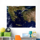 Satellite Greece and Turkey Wall Decal Design 2