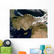 Satellite Turkey Wall Decal Design 1