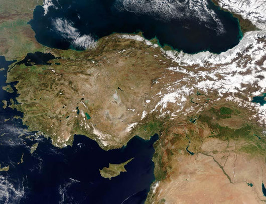 Satellite Turkey Wall Decal Design 1