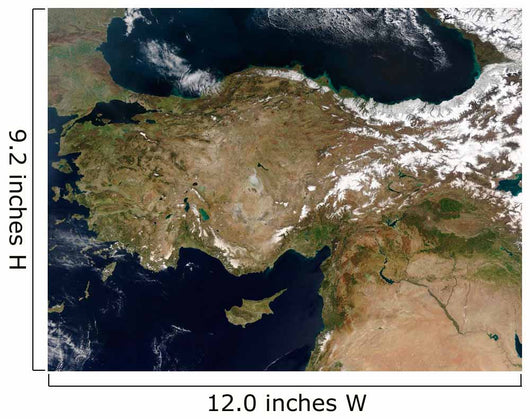 Satellite Turkey Wall Decal Design 1