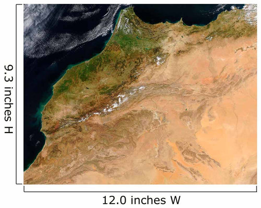 Satellite Morocco Wall Decal Design 2