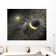 Collision between Massive Objects Wall Decal