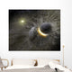 Collision between Massive Objects Wall Decal