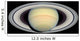 Saturn Wall Decal Design 1
