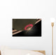 Cherry-red Aurora Hovering over Wall Decal