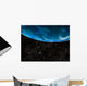 Illustration Earth's Horizon Wall Decal