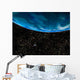 Illustration Earth's Horizon Wall Decal