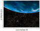 Illustration Earth's Horizon Wall Decal