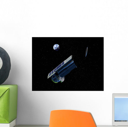 Artists Conception Spitzer Ejecting Wall Decal