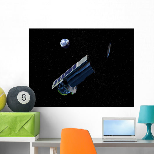 Artists Conception Spitzer Ejecting Wall Decal