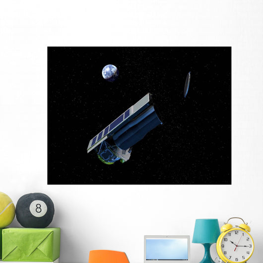 Artists Conception Spitzer Ejecting Wall Decal