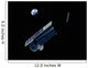 Artists Conception Spitzer Ejecting Wall Decal