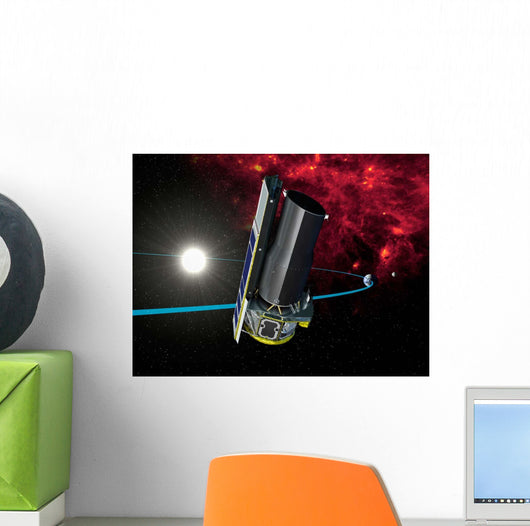 Artists Rendition Spitzer Its Wall Decal