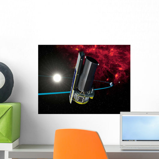 Artists Rendition Spitzer Its Wall Decal