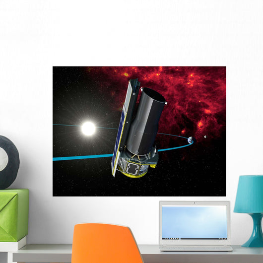 Artists Rendition Spitzer Its Wall Decal