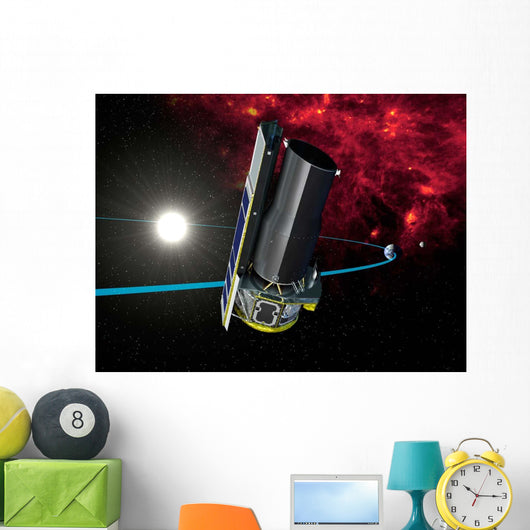Artists Rendition Spitzer Its Wall Decal