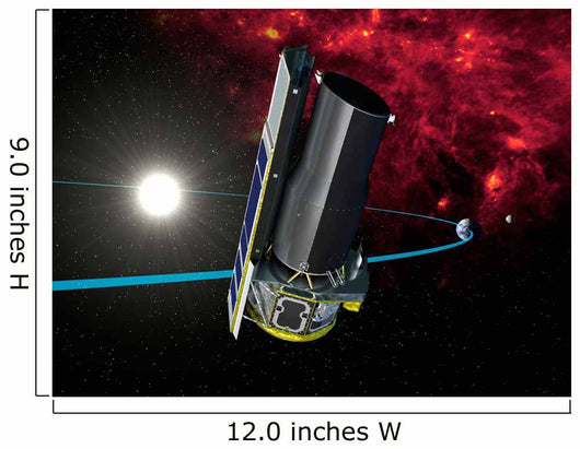 Artists Rendition Spitzer Its Wall Decal