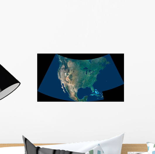 North America Wall Decal
