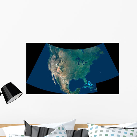 North America Wall Decal