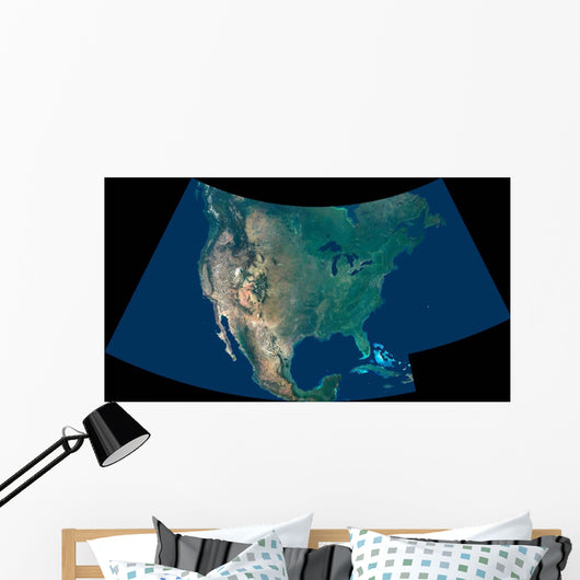 North America Wall Decal