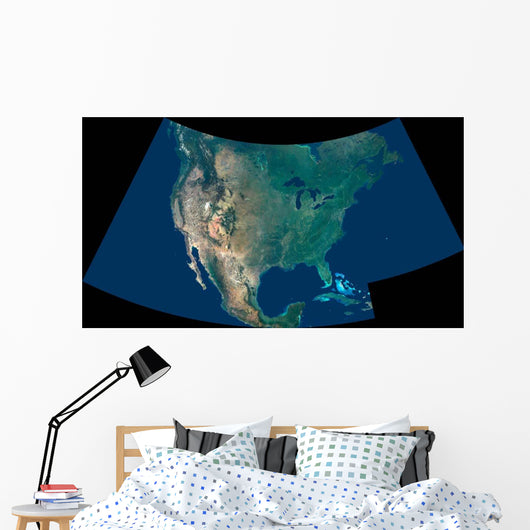 North America Wall Decal