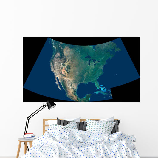 North America Wall Decal