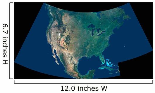 North America Wall Decal