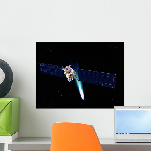 Satellite Outer Space Wall Decal