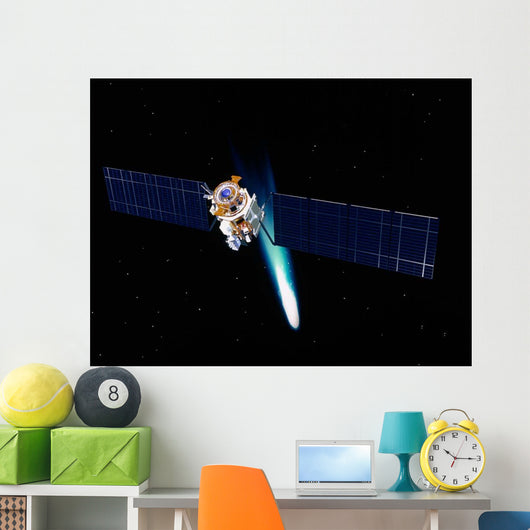 Satellite Outer Space Wall Decal