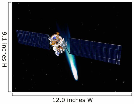 Satellite Outer Space Wall Decal