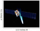 Satellite Outer Space Wall Decal