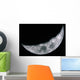 Quarter Moon Wall Decal